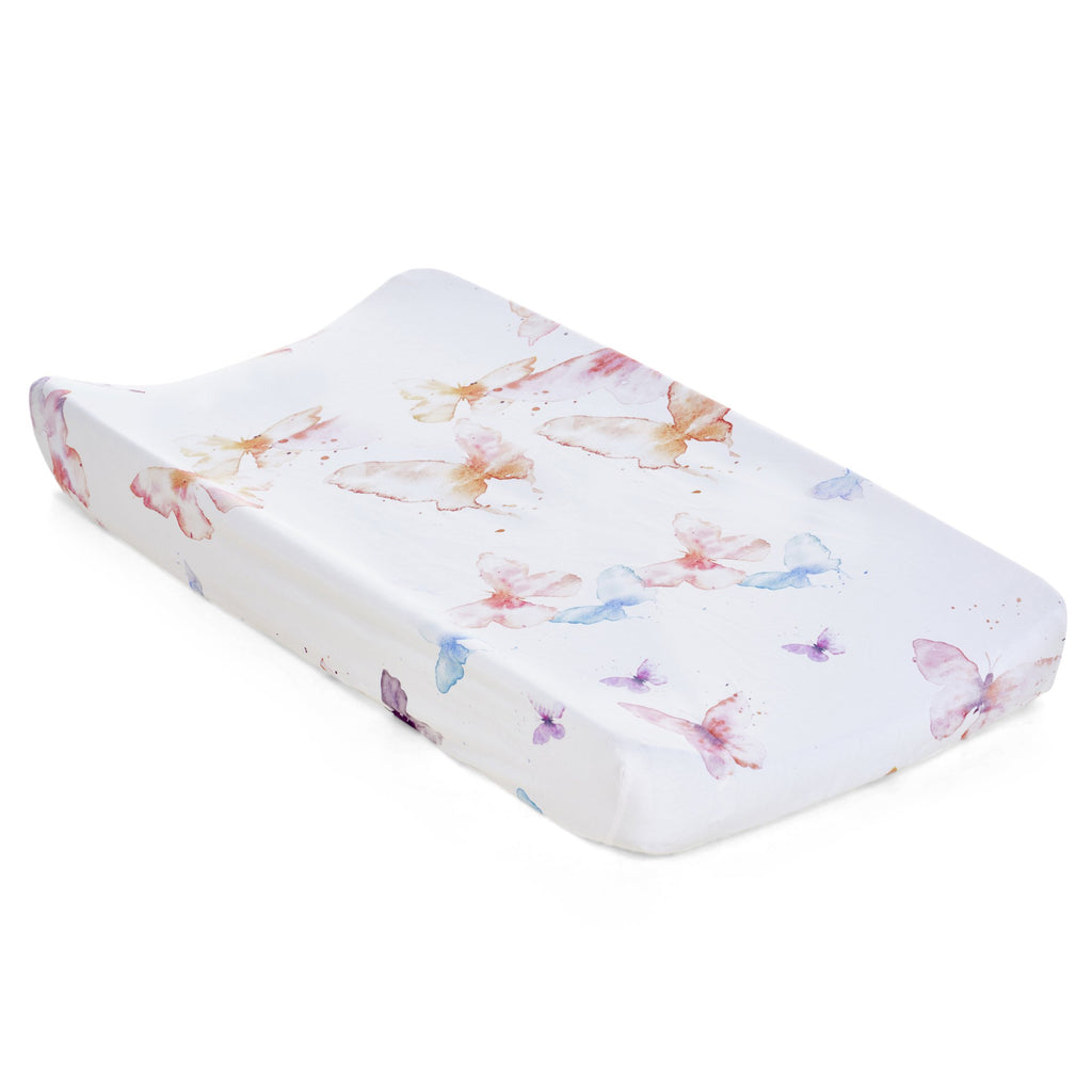 Oilo Butterfly Jersey Changing Pad Cover