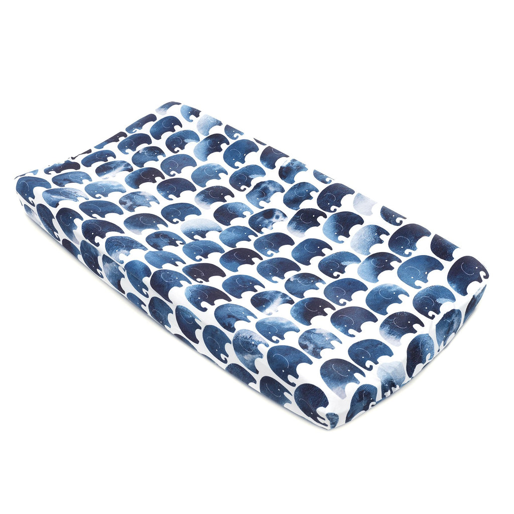 Oilo Elephant Changing Pad Cover