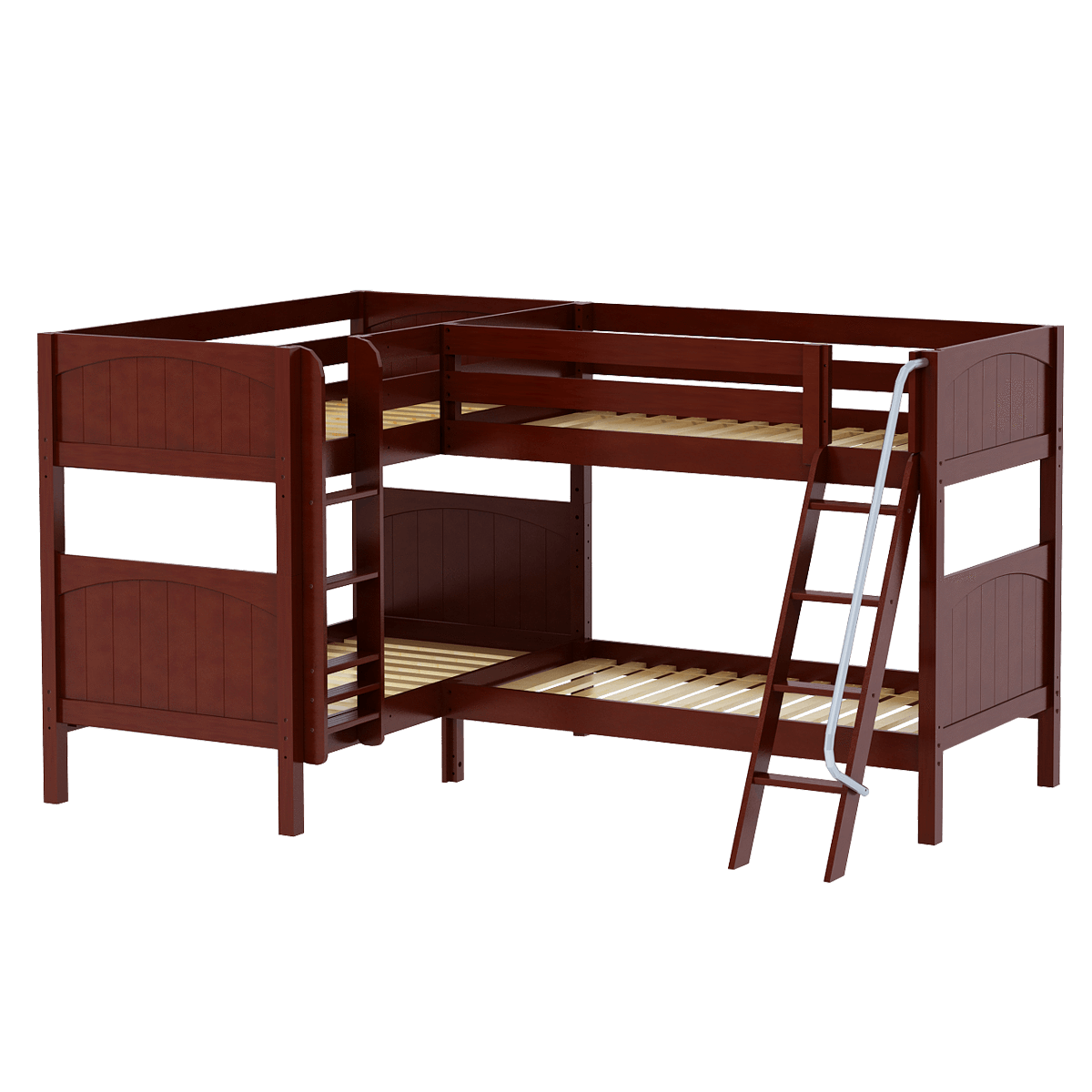 Maxtrix Twin Medium Corner Bunk Bed