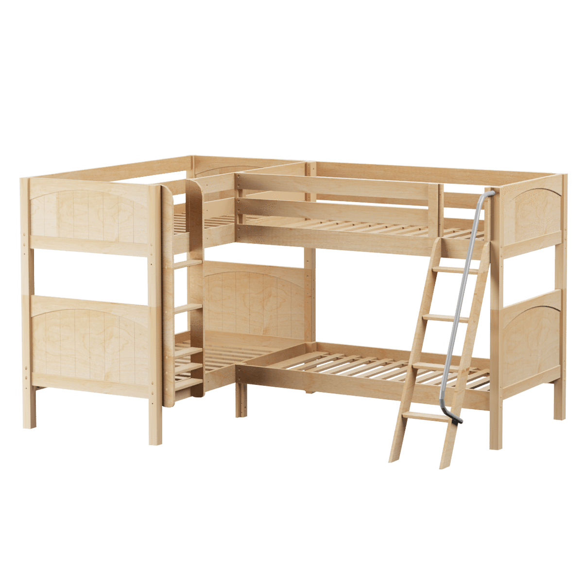 Maxtrix Twin Medium Corner Bunk Bed