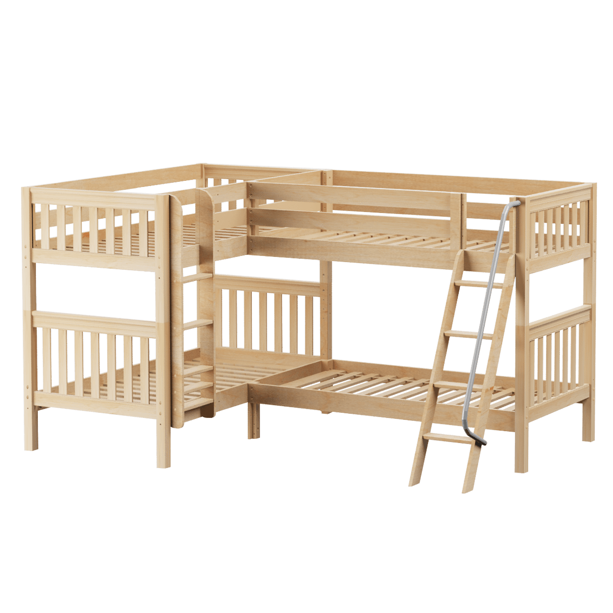 Maxtrix Twin Medium Corner Bunk Bed