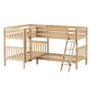 Maxtrix Twin Medium Corner Bunk Bed
