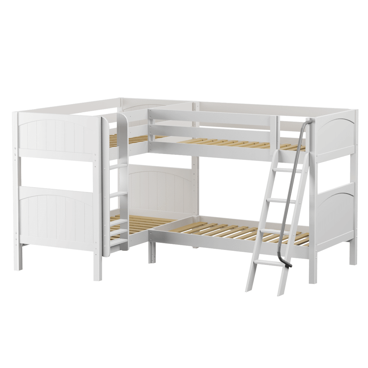 Maxtrix Twin Medium Corner Bunk Bed