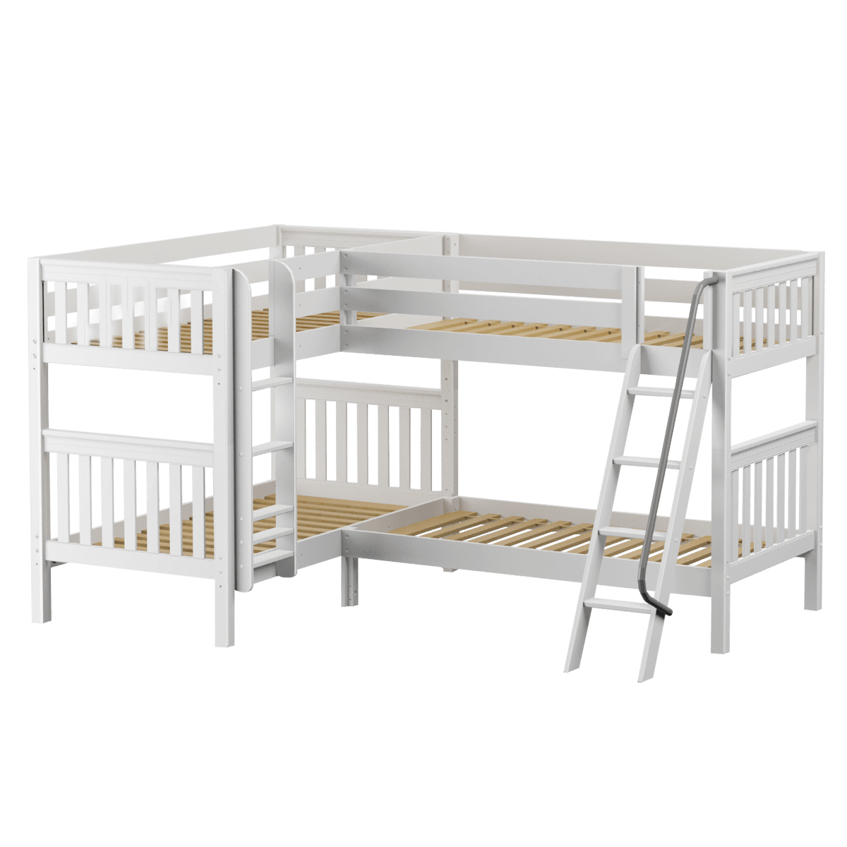 Maxtrix Twin Medium Corner Bunk Bed