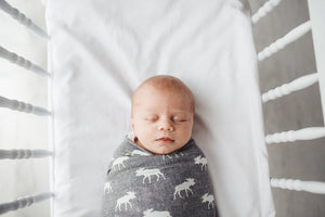 Copper Pearl Knit Swaddle Blanket - Scout