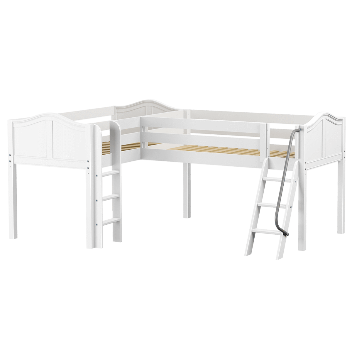 Maxtrix Twin Low Corner Loft Bed