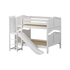 Maxtrix Full Medium Bunk Bed with Slide Platform