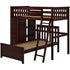 Jackpot Deluxe Leg Loft Bed Storage + Twin Bed