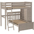 Jackpot Deluxe Leg Loft Bed Storage + Twin Bed