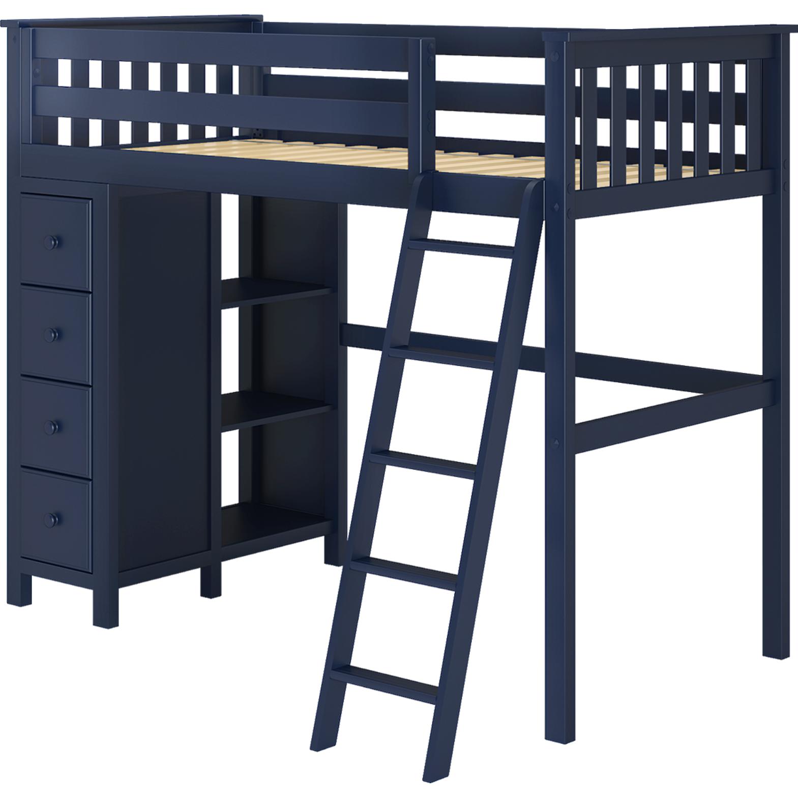 Jackpot Deluxe Leg Loft Bed Storage