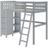 Jackpot Deluxe Leg Loft Bed Storage