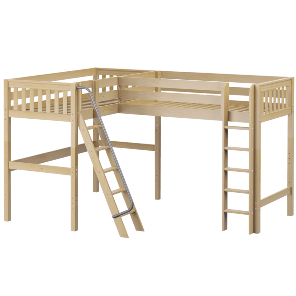 Maxtrix Twin High Corner Loft Bed