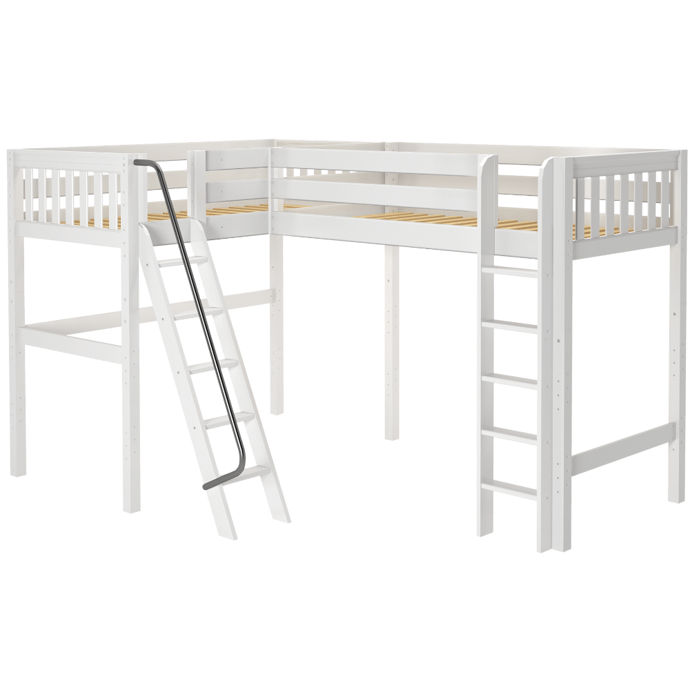 Maxtrix Twin High Corner Loft Bed