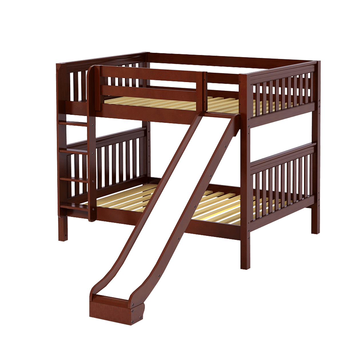 Maxtrix Full Medium Bunk Bed with Slide