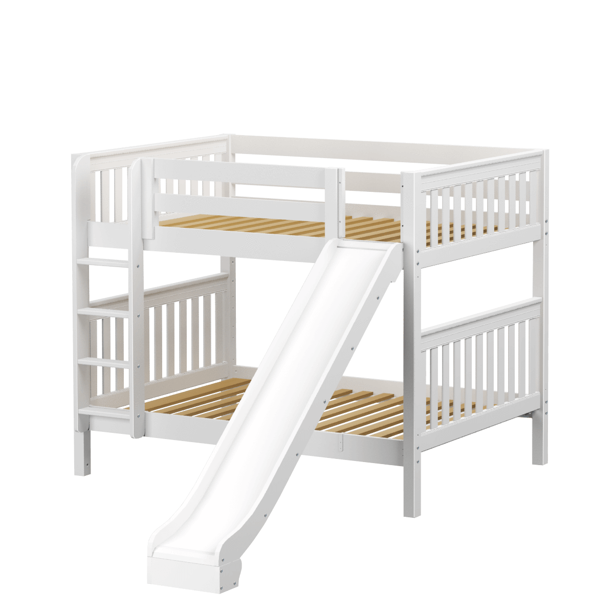 Maxtrix Full Medium Bunk Bed with Slide