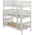 Maxtrix Twin Triple Bunk Bed with Ladder