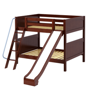 Maxtrix Full Medium Bunk Bed with Slide