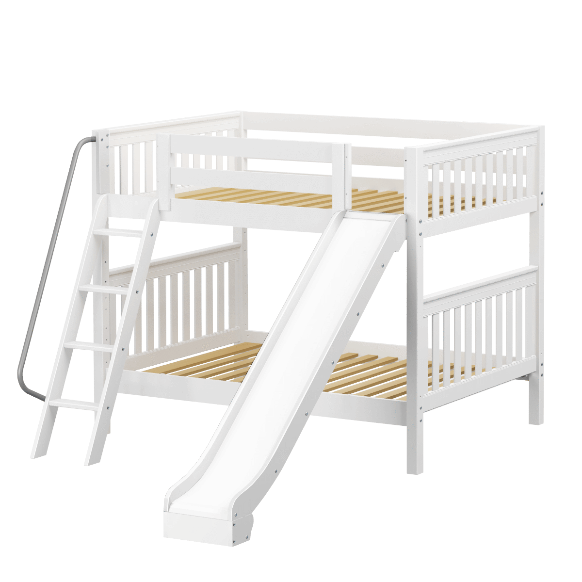 Maxtrix Full Medium Bunk Bed with Slide