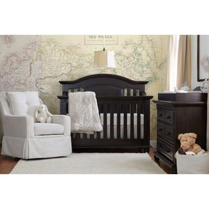Centennial Hansford Lifetime Crib + Double Dresser + 5-Drawer Chest Set