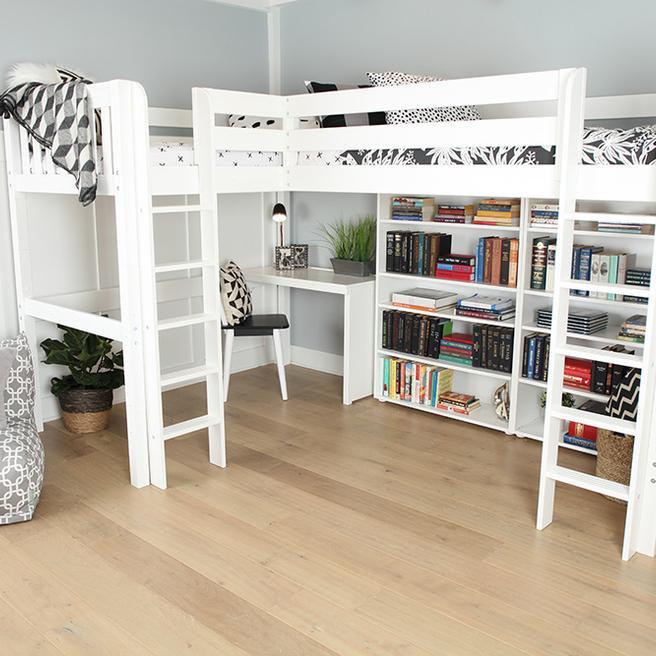 Maxtrix Twin High Corner Loft Bed