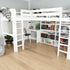 Maxtrix Twin High Corner Loft Bed