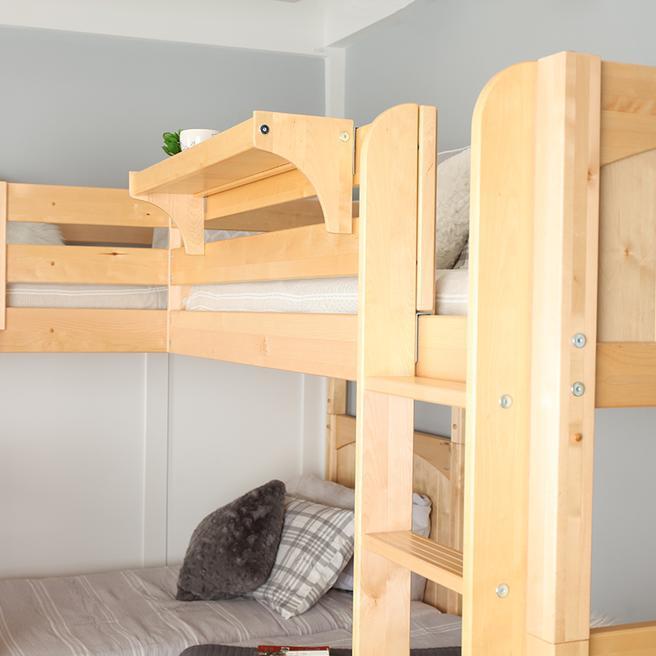 Maxtrix Twin High Corner Bunk Bed