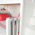 Maxtrix Medium Twin XL over Full XL Bunk Bed with Stairs + Slide