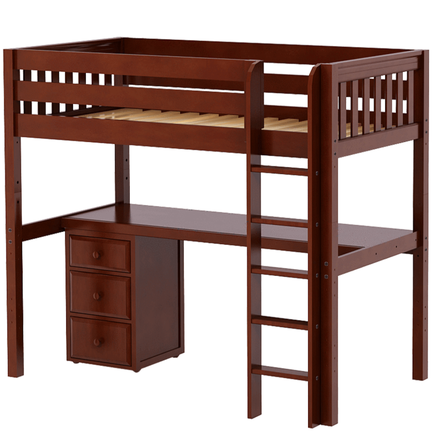 Twin xl loft clearance bed with desk