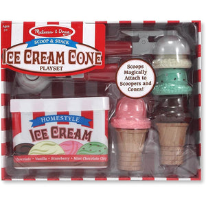 Melissa & Doug Scoot & Stack Ice Cream Set