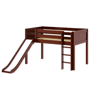 Maxtrix Twin Low Loft Bed with Slide