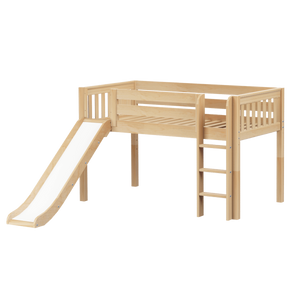 Maxtrix Twin Low Loft Bed with Slide