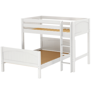 Maxtrix L-Shaped Twin over Full Bunk Bed