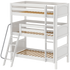 Maxtrix Twin Triple Bunk Bed with Ladder