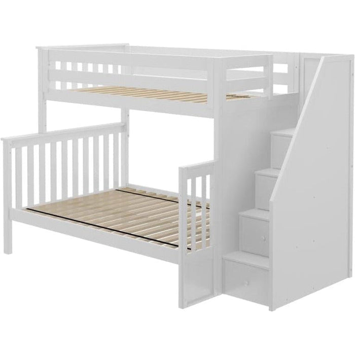 Jackpot Deluxe Twin over Full Staircase Bunk