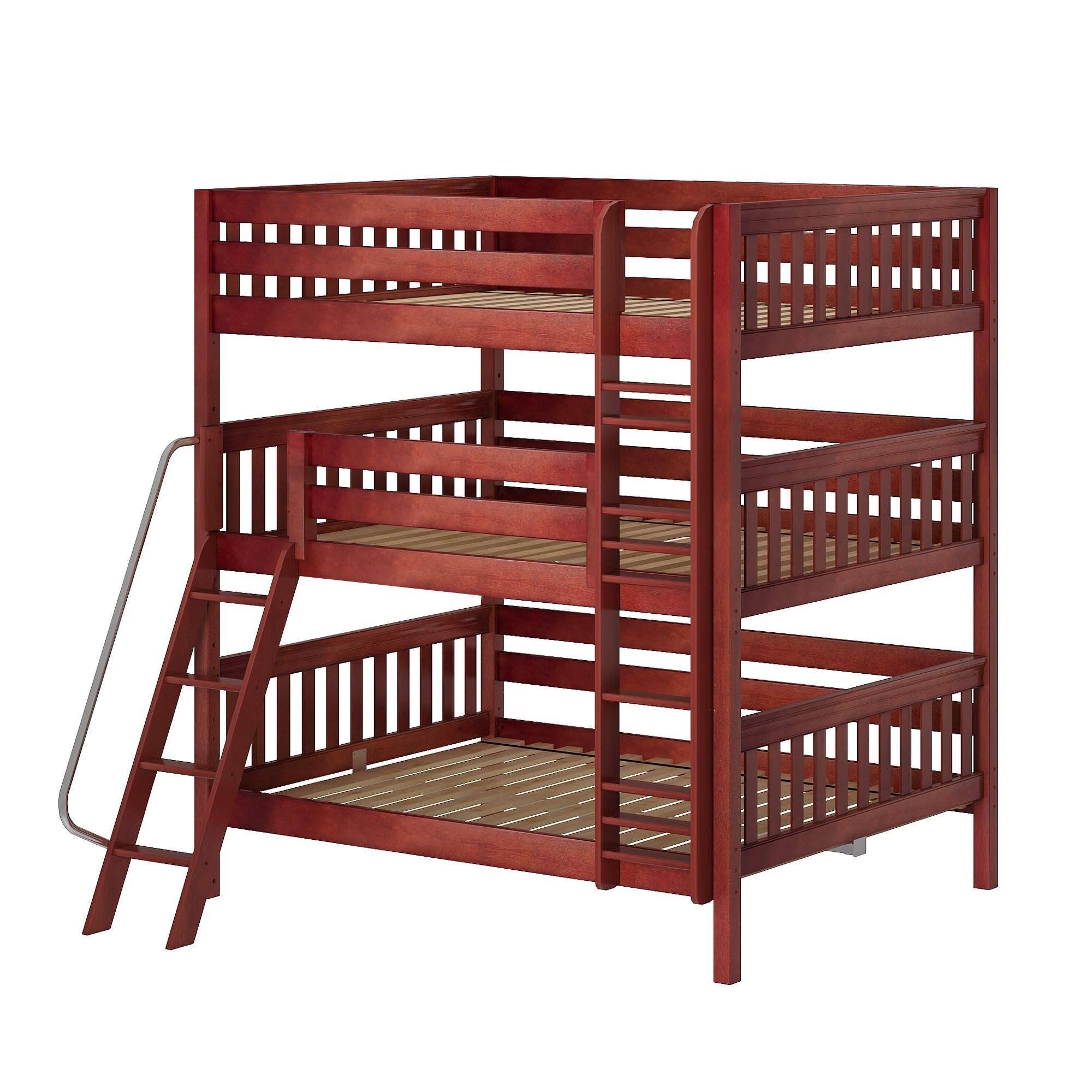 Maxtrix Queen Triple Bunk Bed