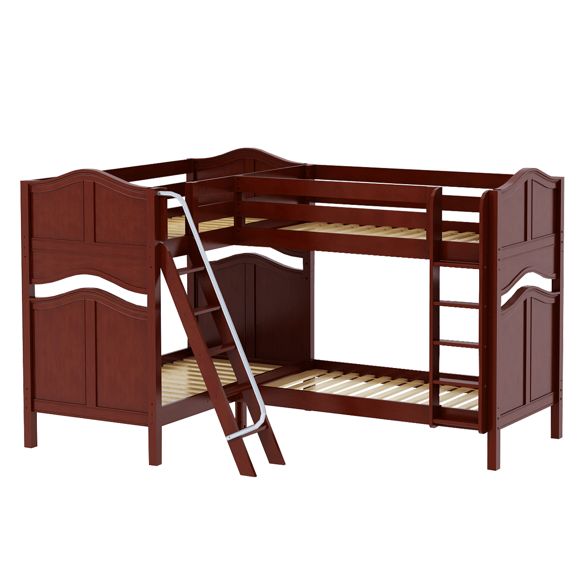 Maxtrix Twin High Corner Bunk Bed