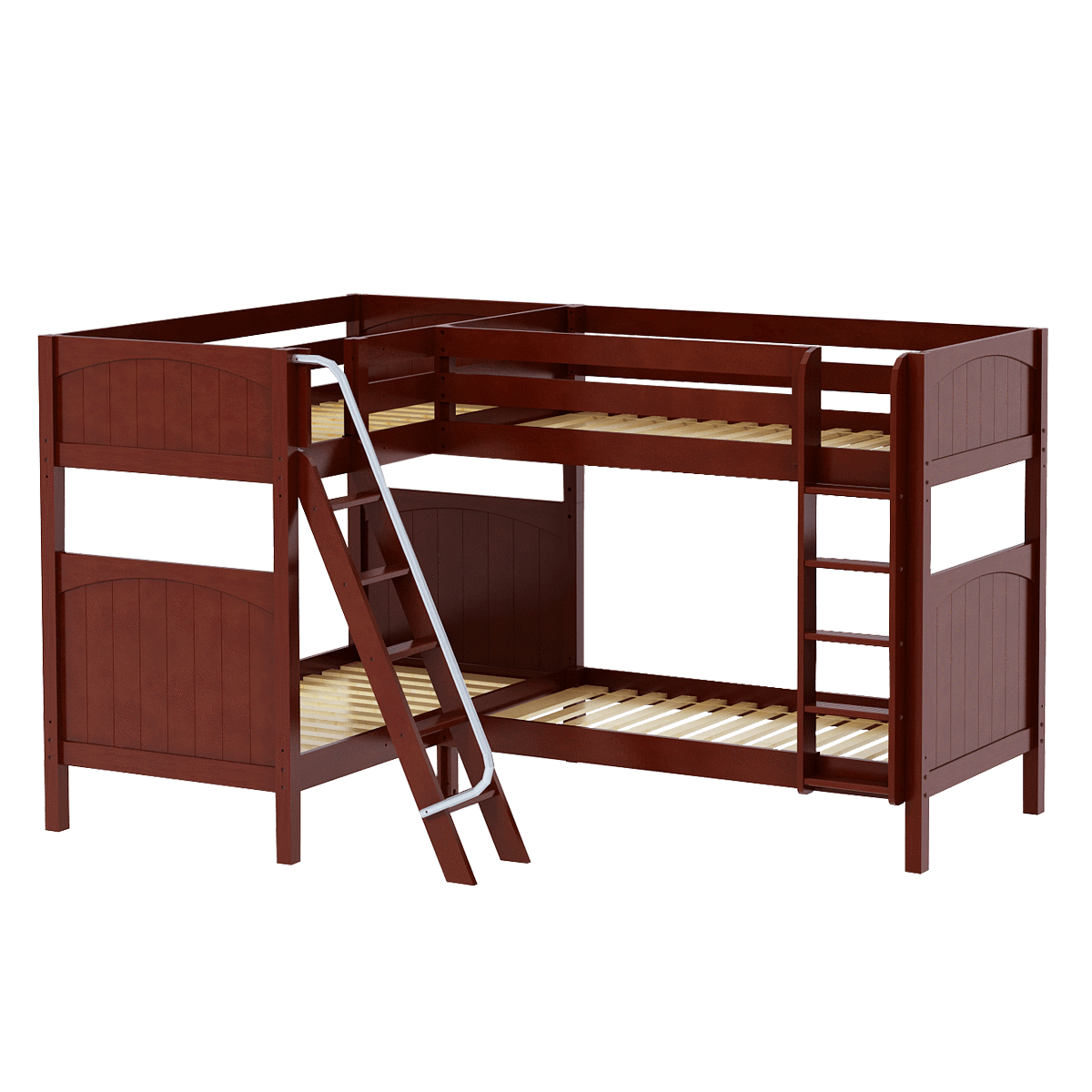 Maxtrix Twin High Corner Bunk Bed