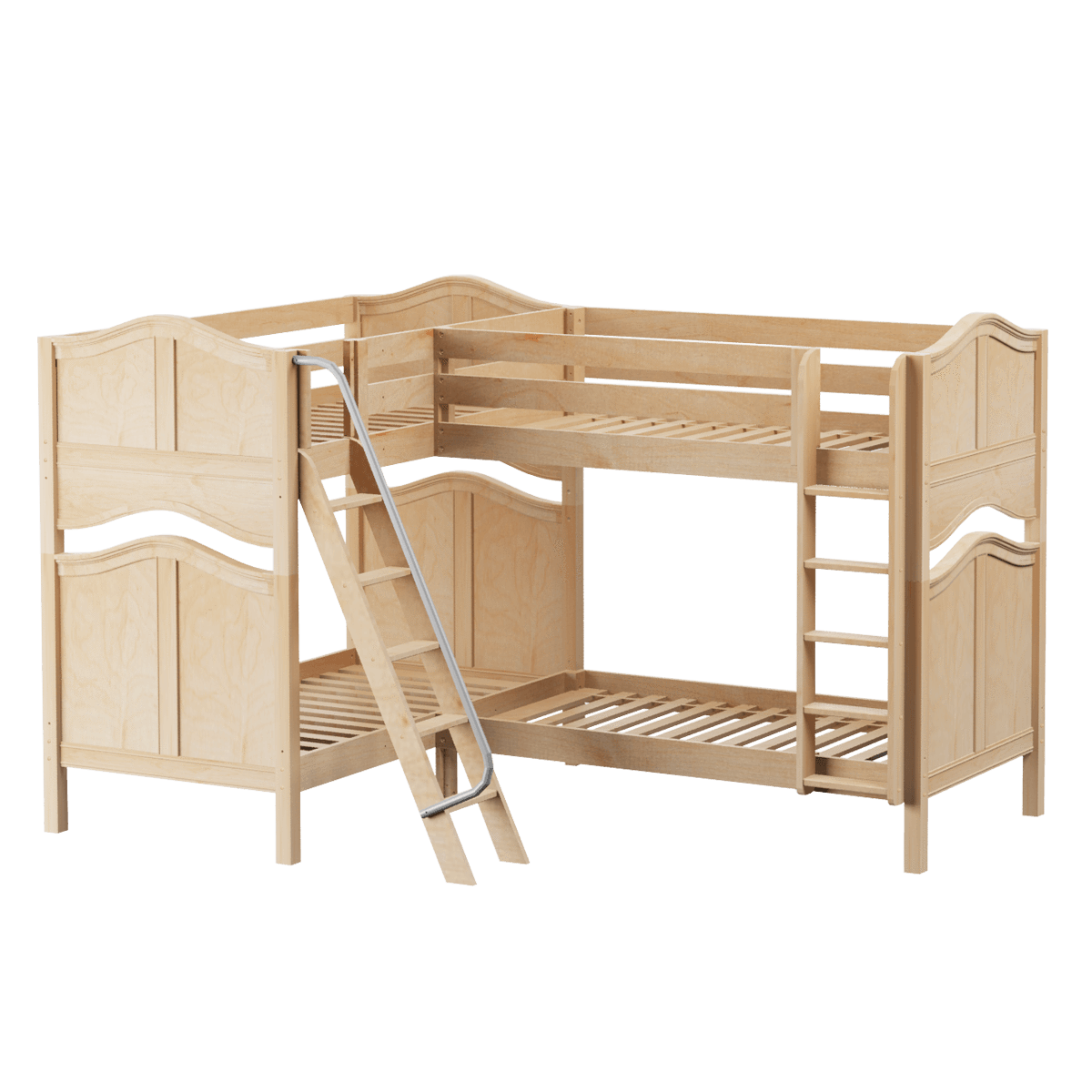 Maxtrix Twin High Corner Bunk Bed