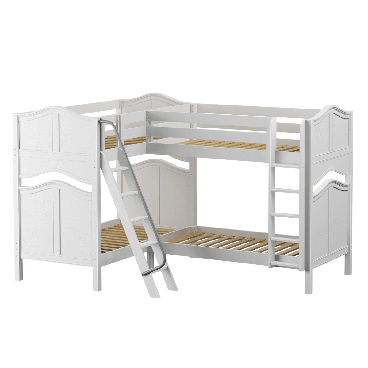 Maxtrix Twin High Corner Bunk Bed