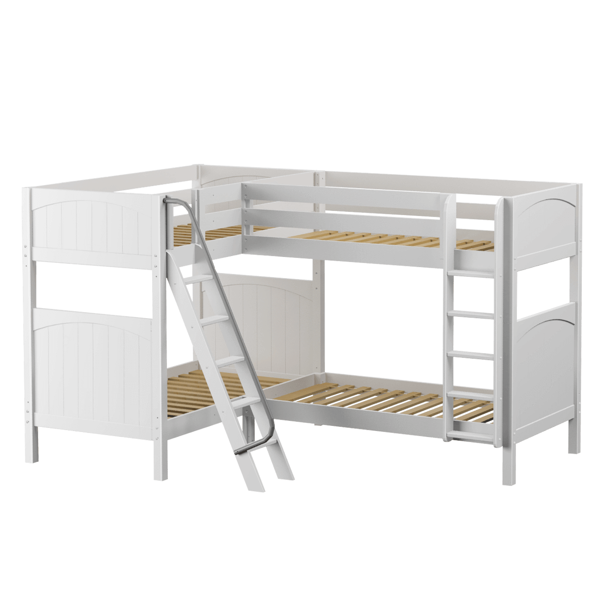 Maxtrix Twin High Corner Bunk Bed