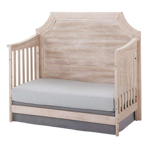Stella Baby Remi Pagoda Convertible Crib + Double Dresser + 5-Drawer Chest Set