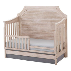 Stella Baby Remi Pagoda Convertible Crib + Double Dresser + 5-Drawer Chest Set