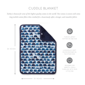 Oilo Elephant Cuddle Blanket