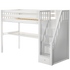 Maxtrix Twin XL High Loft Bed with Stairs + Desk