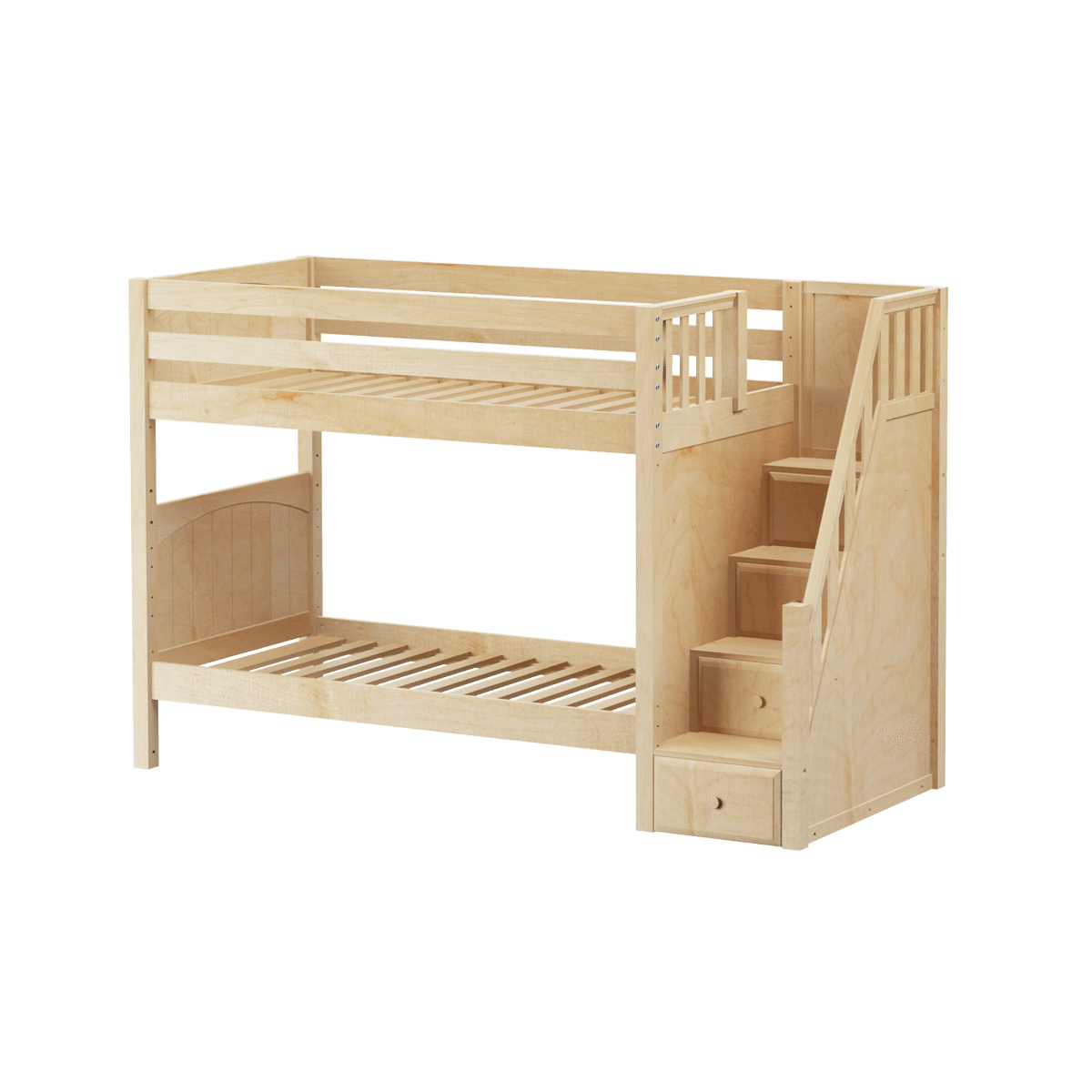 Maxtrix Twin Medium Bunk Bed with Stairs