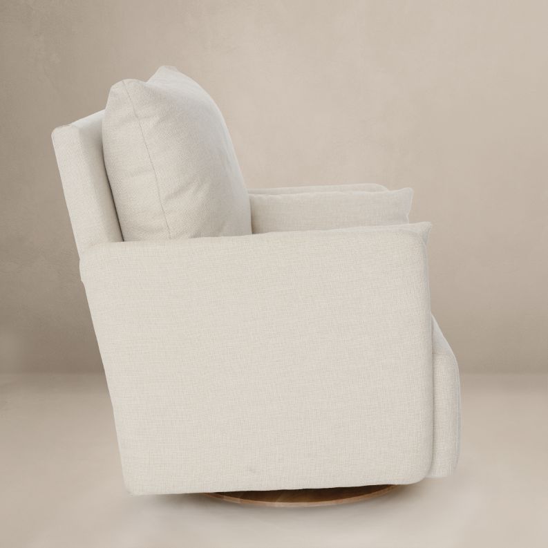 Oilo Milo: A Chair And A Half Swivel Nursery Glider – Lakeland Baby and ...