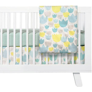 Babyletto Tulip Garden 2-in-1 Play and Toddler Blanket
