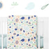 Babyletto Fleeting Flora 2-in-1 Play and Toddler Blanket