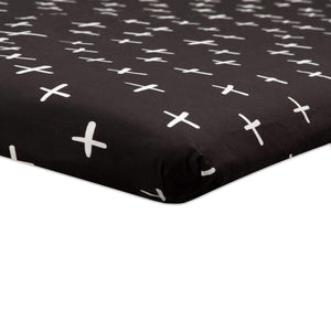 Babyletto Tuxedo Cross Mini Crib Sheet