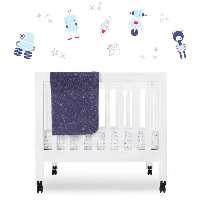 Babyletto Galaxy Fitted Mini Crib Sheet